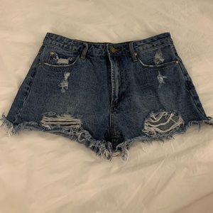 Articles of Society Denim Shorts